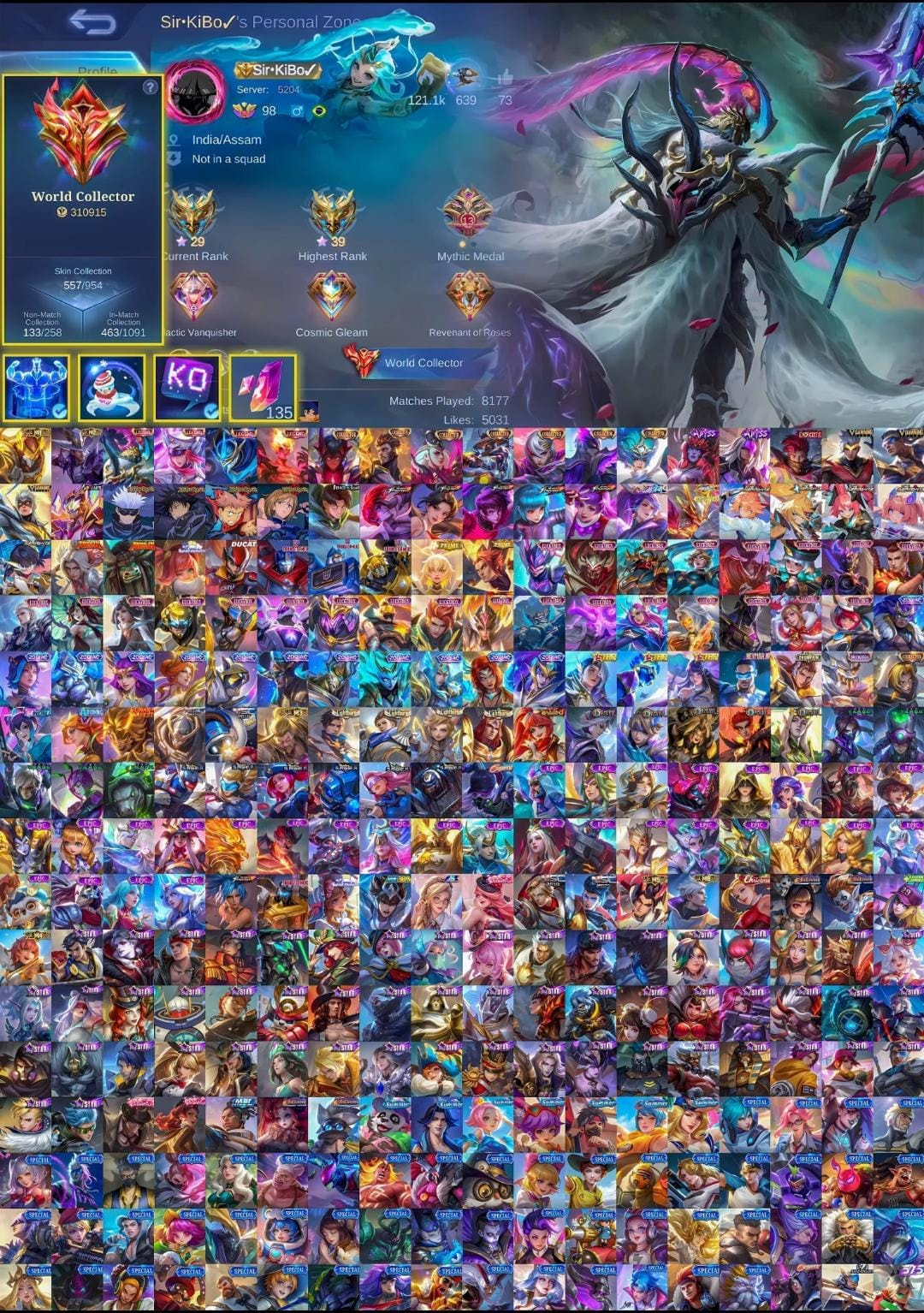 $888 [World Collector] Alpha Legend